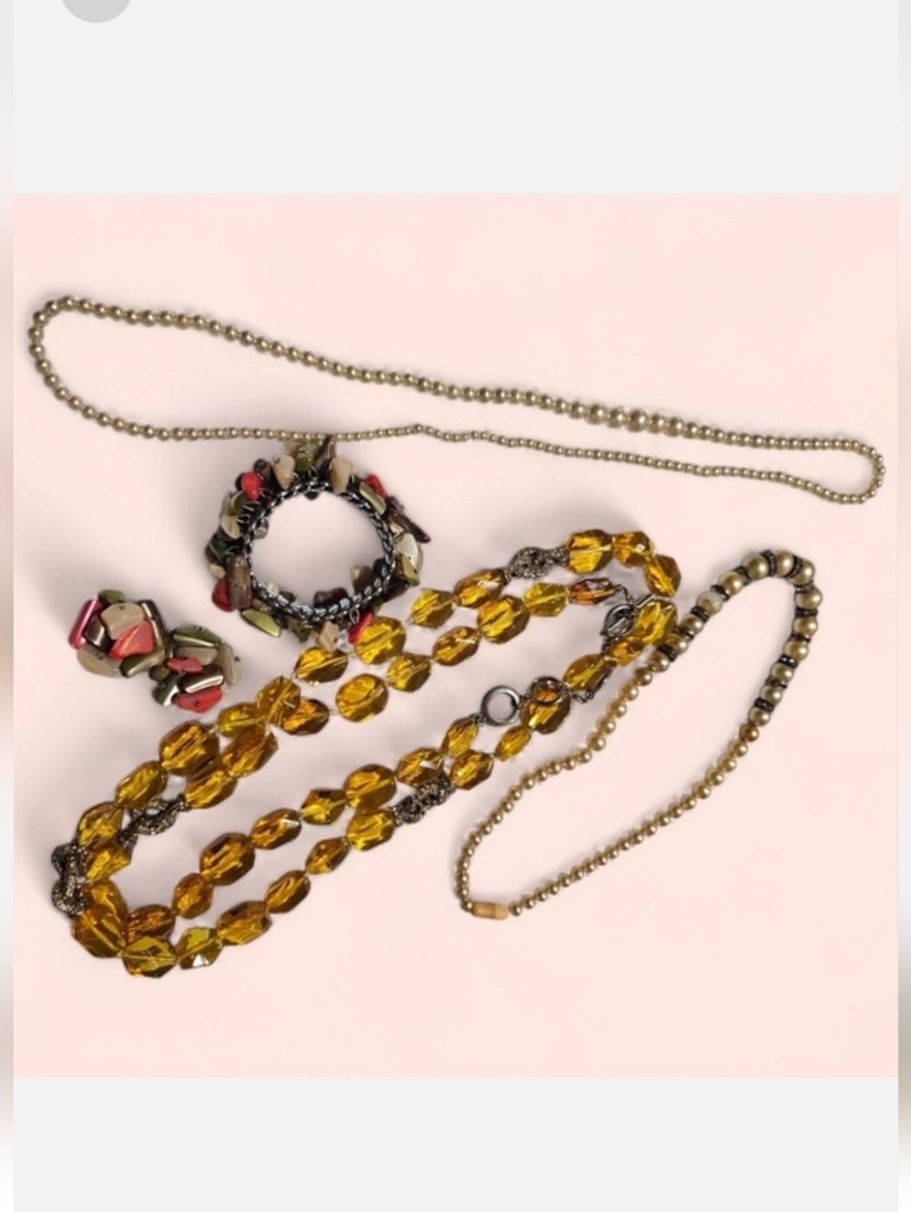 6 Pc Vintage Jewelry Lot